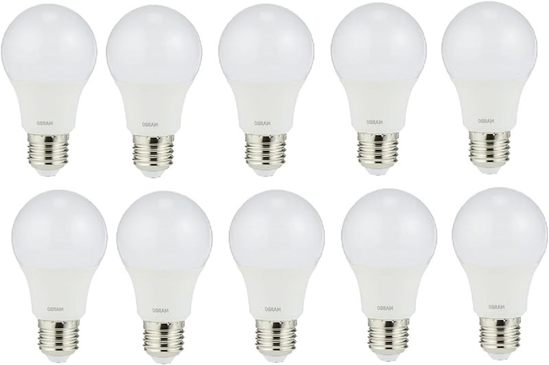 LEDVANCE LEDVANCE Osram 10W Cool White LED Bulbs - Pack of 10 - Image 1