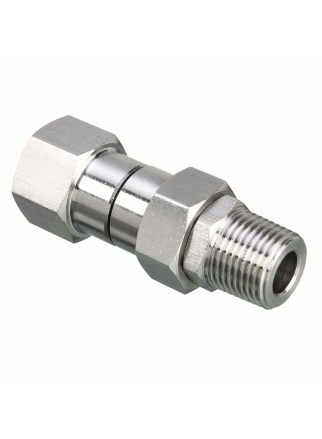 M MINGLE Pressure Washer Swivel, 3/8 Inch NPT Male Thread Fitting, Stainless Steel, 4500 PSI - Image 2