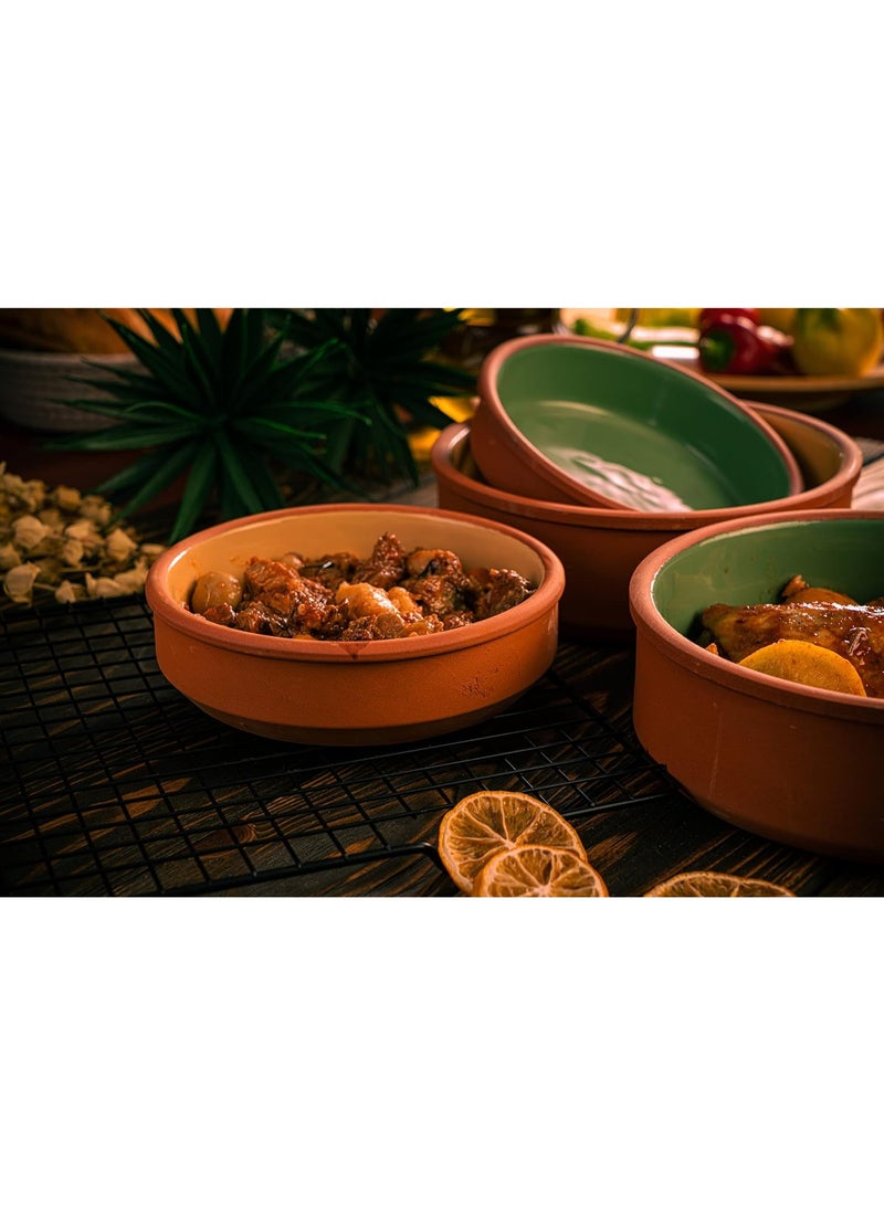 لوكسيول أواني طين طهي من لوكس يول – مصنوعة يدوياً في تركيا – صديقة للبيئة وآمنة للفرن والميكروويف والغسالة – متوفرة بألوان بني وأخضر وأصفر وأزرق وطبيعية غير مغطاة – مقاسات: ١٦×٤، ١٦×٧٫٥، ١٩×٦، ٢٢×١١×٤٫٥ سم – تحافظ على نكهة وحرارة الطعام – مثالية للحساء، اليخنات، المؤكلات المخبوزة، تقديم أنيق لعائلتك وضيوفك – هدية مثالية للأعراس، الانتقالات، محبي الطبخ الصحي والمستدام – طين تركي ناتج عالي الجودة مخبوز بالفرن – آمن للطعام، بدون مواد كيميائية ضارة وخالية من BPA – تغليف قابل لإعادة التدوير – توصية الطهاة، تقييم ٥ نجوم من العملاء – ماركة لوكس يول – تجربة طهي تقليدية تركية تضيف لمسات ريفية وأصيلة على مائدتك - Image 5