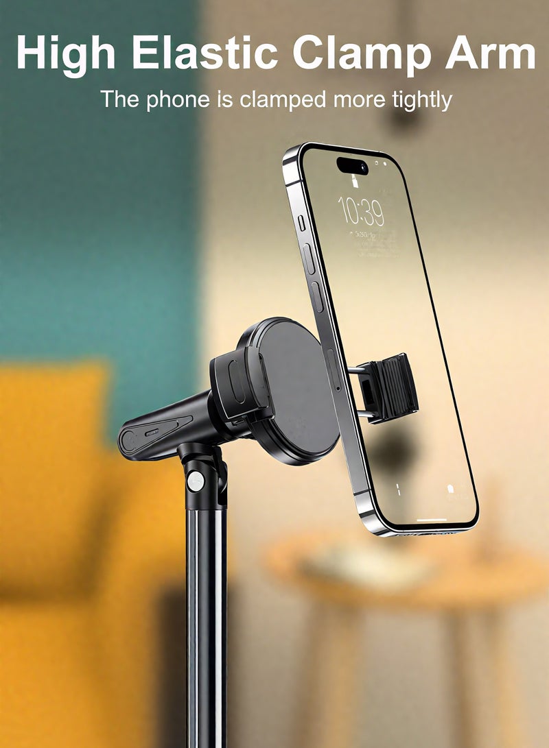 Adjustable Phone Stand 24-38.5cm | 360° Rotating Holder to Relieve Neck Pain | Perfect for Desk, Bed & Sofa - Image 4