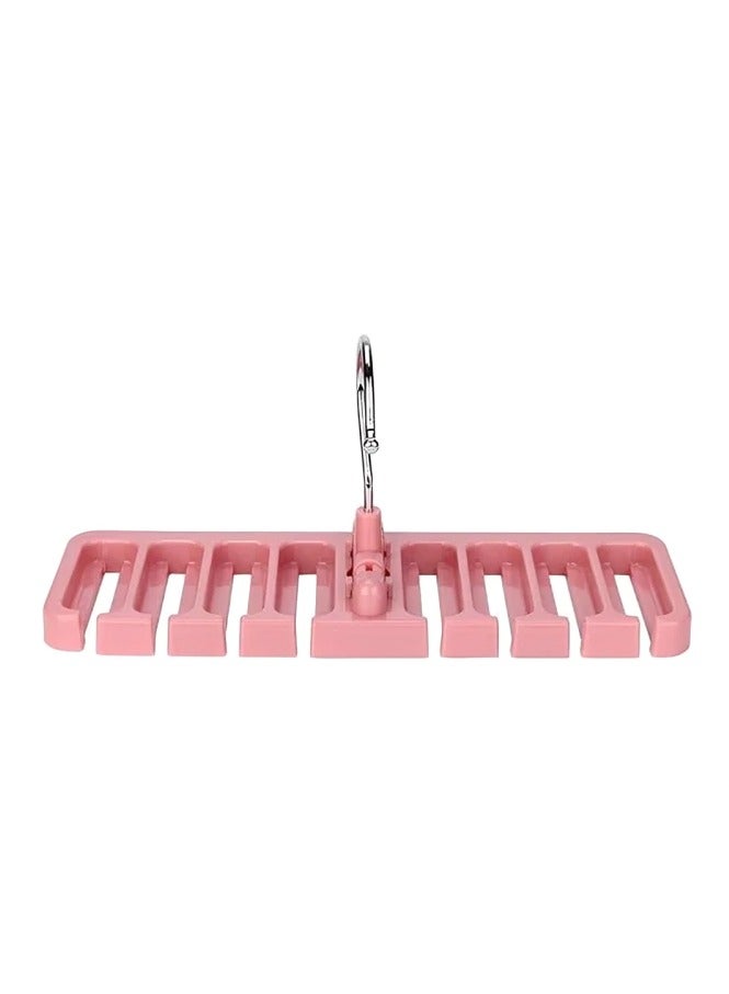 Belts Hanger Space Saving, 22.7x7.5 cm - Pink  - Image 3