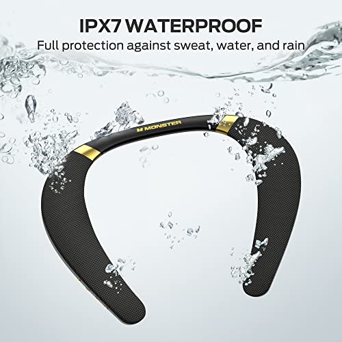 Monster Boomerang Neck Speaker Bluetooth Wireless - Image 4