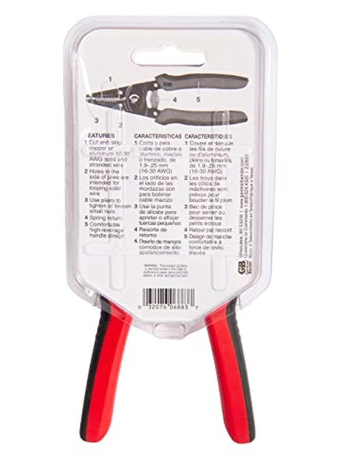 غاردنر بيندر أداة تجريد الأسلاك Gardner Bender GS-361، مقاس 16-32 AWG، 6-1/4 بوصة Oal - Image 3