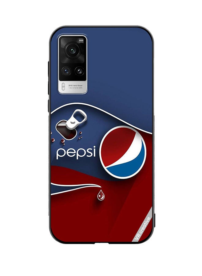 VR CREATIVE Protective Case Cover For Vivo X60 Pro Pepsi Design Multicolour - Image 1