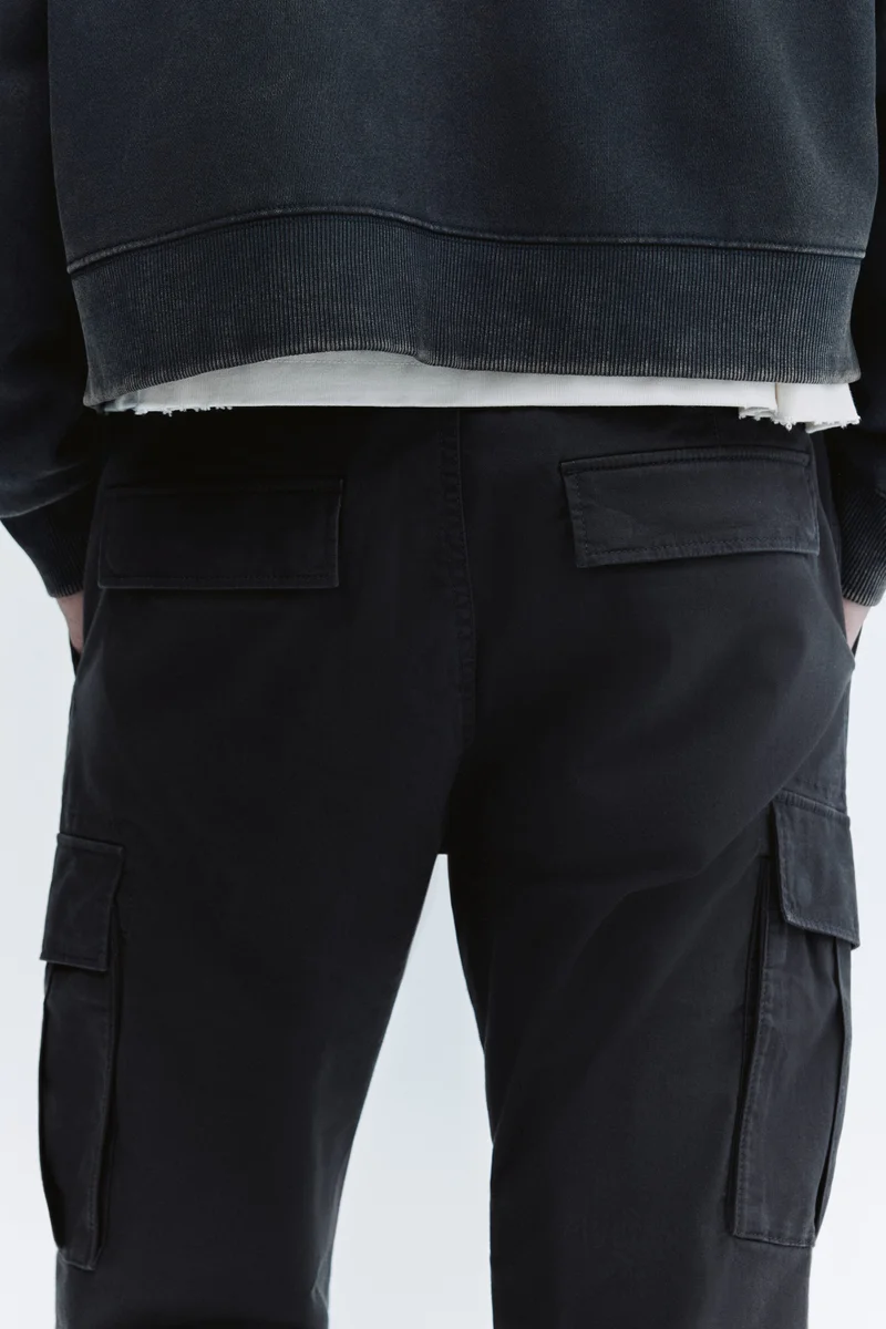 H&M  Slim Fit Cargo trousers for Men | Best Price UAE
