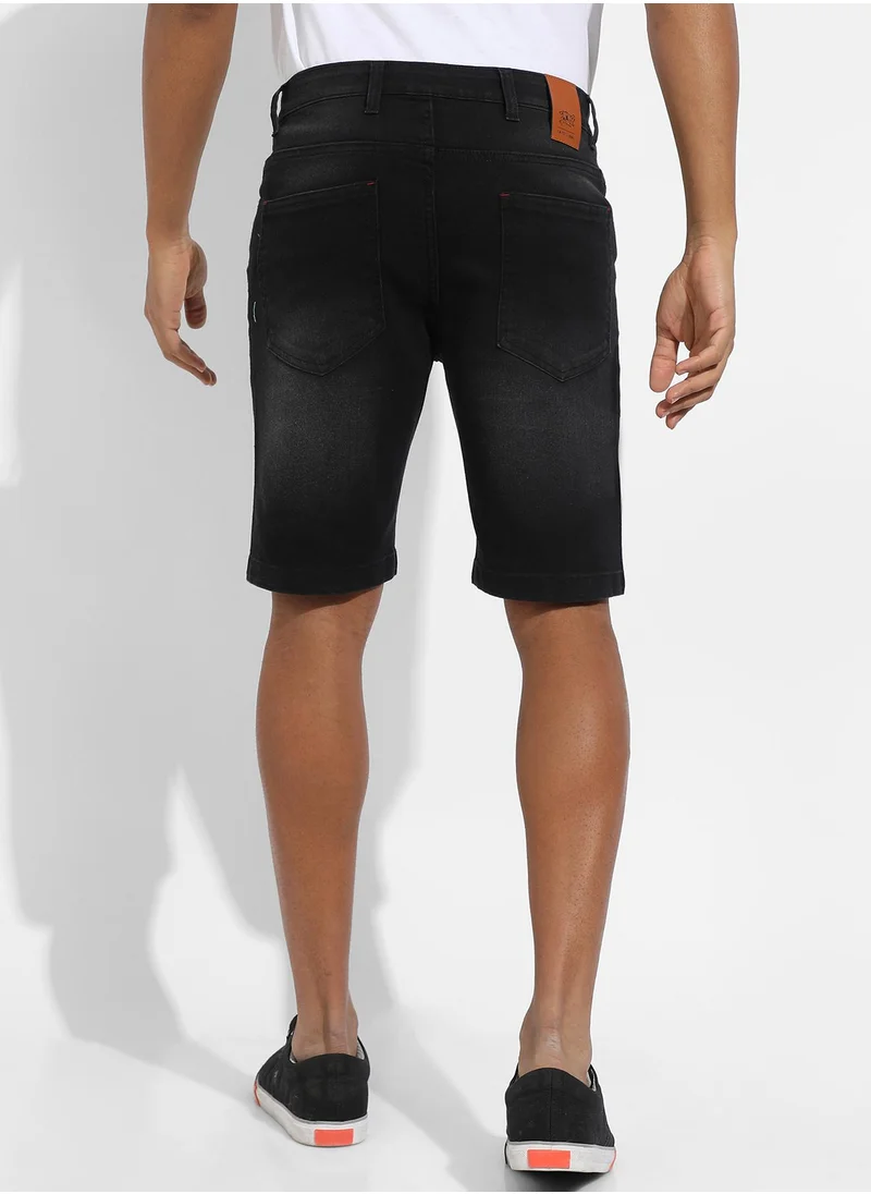 Campus Sutra MInimal Distressed Denim Jeans