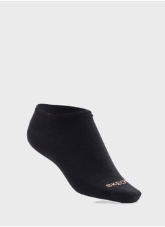 SKECHERS 3 Pack Non Terry No Show Socks  - Image 4