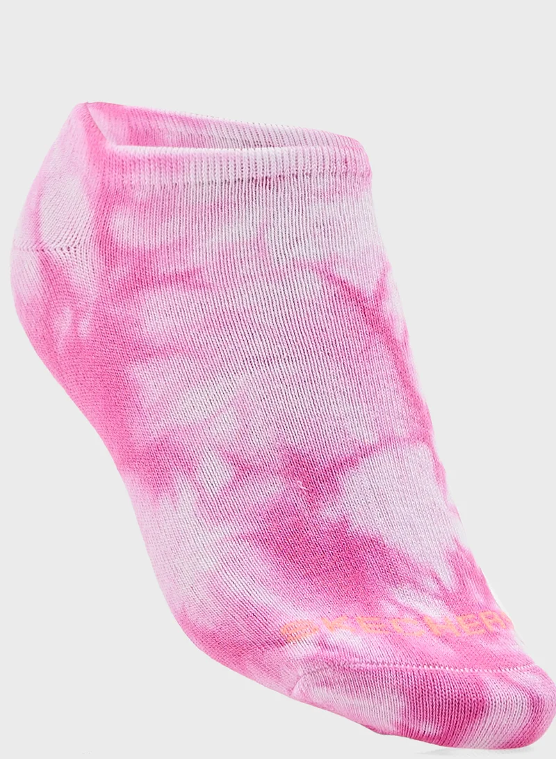 SKECHERS 3 Pack Non Terry No Show Socks