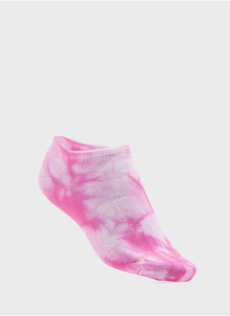 SKECHERS 3 Pack Non Terry No Show Socks  - Image 2