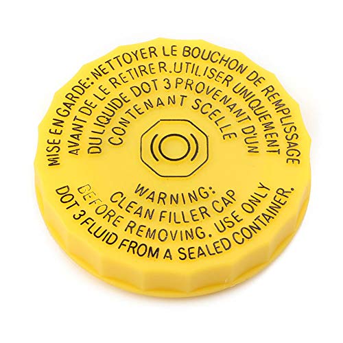 GZYF LIRU Car Master Cylinder Brake Fluid Reservoir Cap Master Cylinder Reservoir Cap for Jeep Wrangler Compass cherokee,for Chrysler Pacifica 200,68211910AB,68303540AA - Image 1
