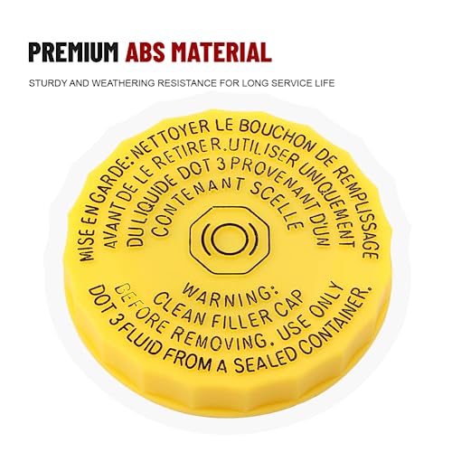 GZYF LIRU Car Master Cylinder Brake Fluid Reservoir Cap Master Cylinder Reservoir Cap for Jeep Wrangler Compass cherokee,for Chrysler Pacifica 200,68211910AB,68303540AA - Image 4