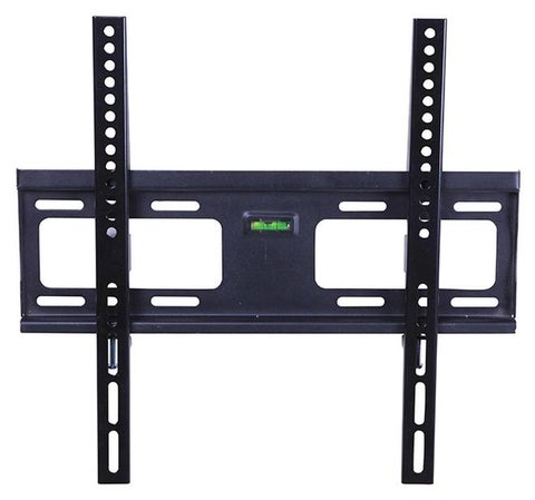 SH 43F Fixed TV Wall Mount Bracket for 23-65 Inch LED/LCD Screens, VESA 400x400, Slim 30mm Profile, Max Load 45kg – Black