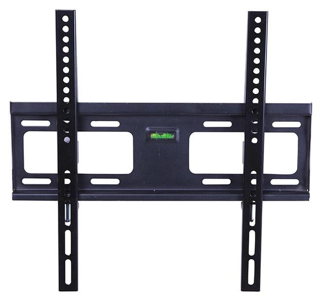 Skill Tech SH 43F Fixed TV Wall Mount Bracket for 23-65 Inch LED/LCD Screens, VESA 400x400, Slim 30mm Profile, Max Load 45kg – Black - Image 1