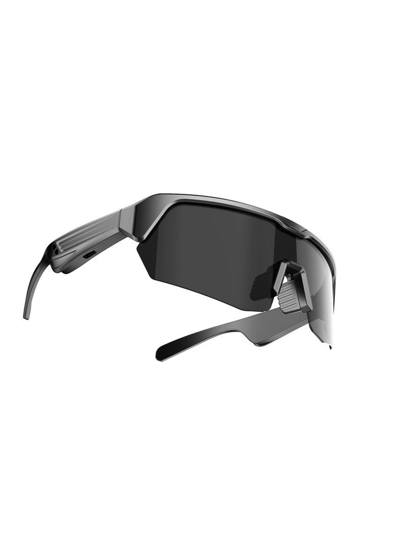 General Smart Sports Sunglasses YJ006 Sunlasses and Bluetooth Headset in One UV400 Protection TR Flexible Frame Blue/UV Resistant Fast Charging Strong Endurance 360° Surround Stereo Sound Quality Bluetooth 5.3 Riding Glasses Intelligent Touch Control Open Music HD Call Multidevice Connection  - Image 3