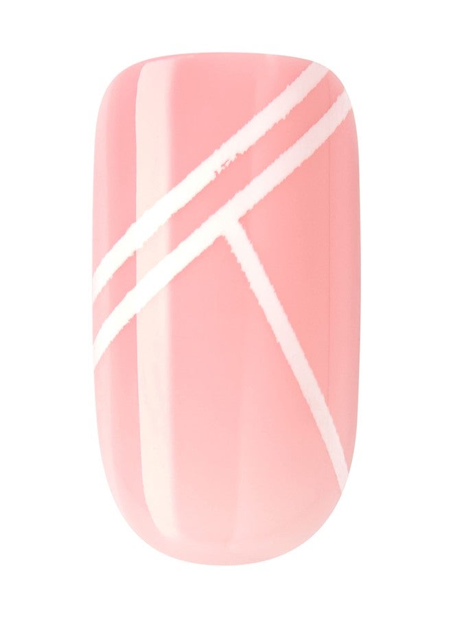 Impress KISS imPRESS No Glue Mani Press On Nails, Design, 'Timeless Day', Pink, Petite Size, Squoval Shape, Includes 30 Nails, Prep Pad, Instructions Sheet, 1 Manicure Stick, 1 Mini File - Image 3