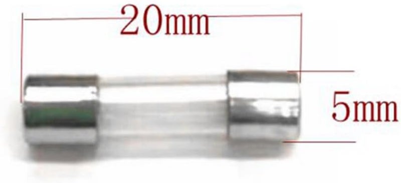 klarako 20x Fast Acting Quick Blow Glass Fuses 3.15 A Amp klarako20mm Length - Image 4