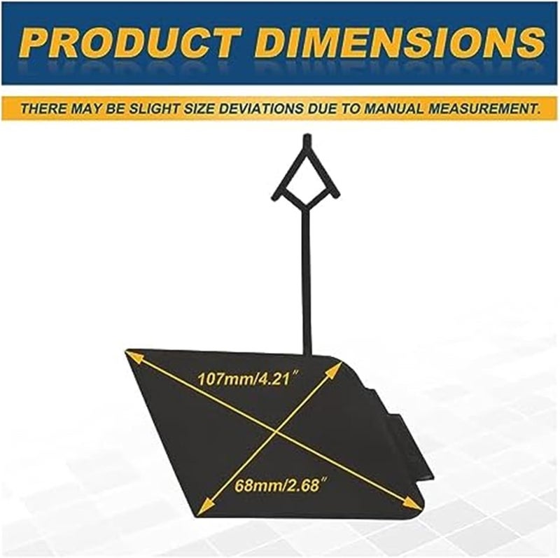 Yurefax Tow Hook Eye Cover for VW Tiguan 2012-2017 - Image 4