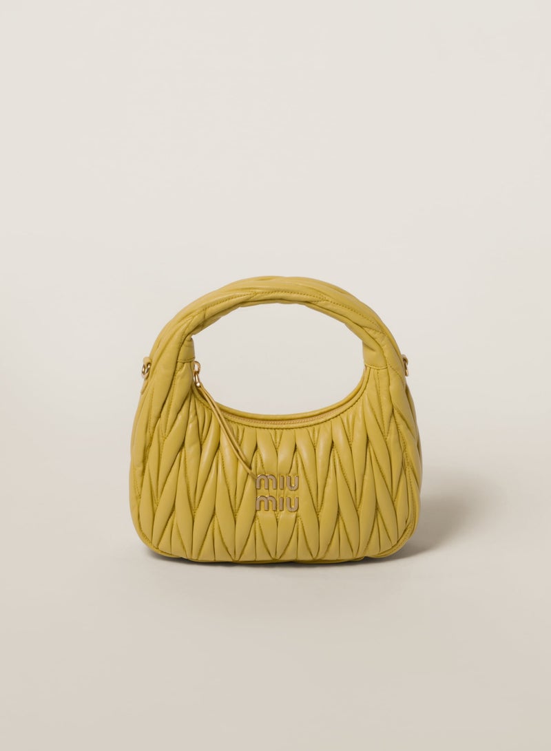 MIU MIU Wander nappa leather hobo Shoulder Bag  - Image 1