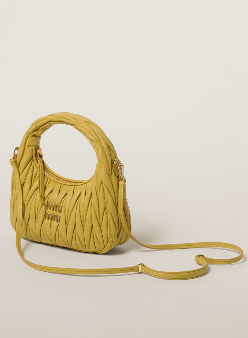 MIU MIU Wander nappa leather hobo Shoulder Bag  - Image 2