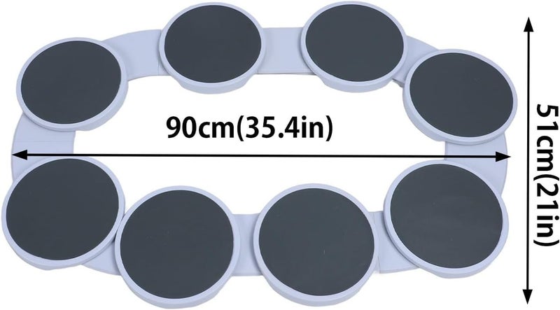 Luteti Luteti Rotating Lazy Tray Table Top Centerpiece Serving Dishes Tabletop 360° Rotating Tray for Dining Tables Rectangular Long Tables (8 Trays)  - Image 4