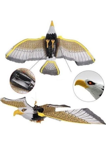 RoseRoi - Flying Toy Eagle with Sound and Flapping Wings - Image 1