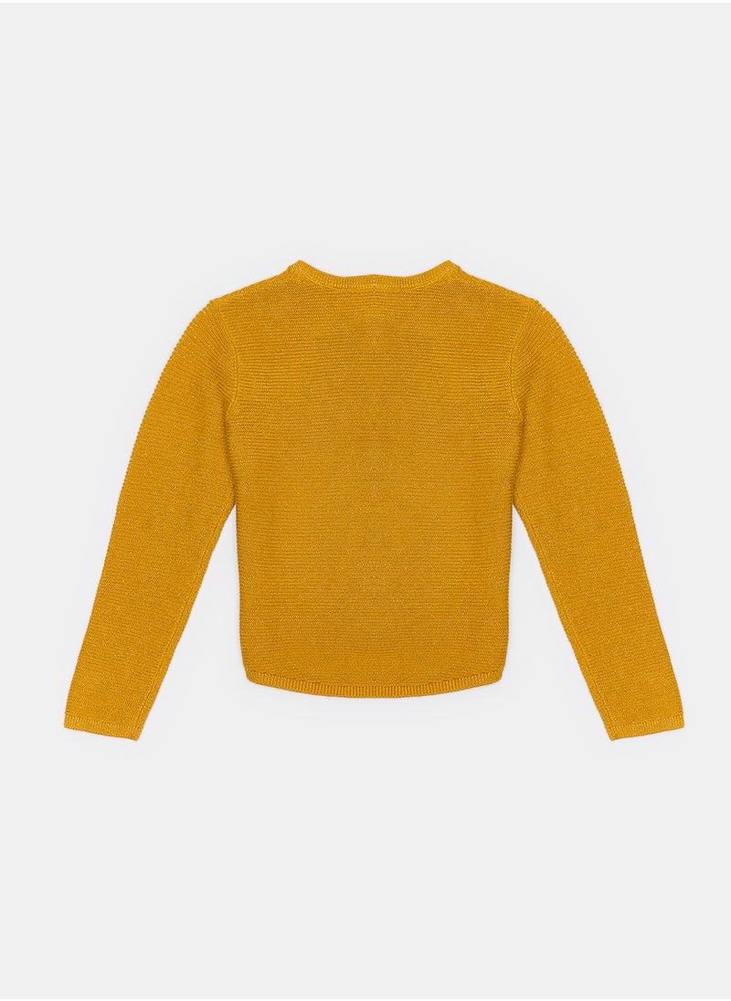 Okaidi - Yellow Vest for Girls - Image 1