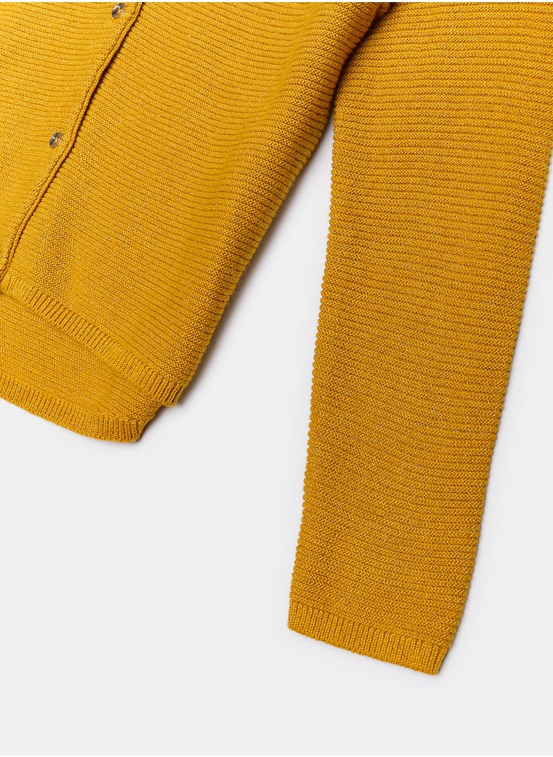 Okaidi - Yellow Vest for Girls - Image 1