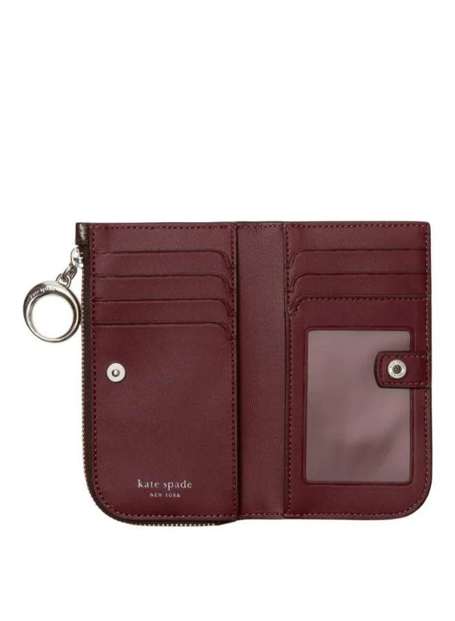 Kate Spade Halo Glazed Small Bifold Wallet
