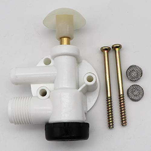 KIPA 385314349 RV Water Valve Assembly Camper Trailer Boat Toilet Repair Kit for Sealand EcoVac Vacuflush Pedal Flush Toilets, Replacement for Most Dometic Foot Pedal Toilets Except 300 310 320 Model - Image 2