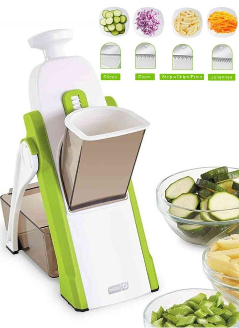 30 Cuts Different Of Thicknesses 1-8 Mm With Built-in Blades Slicer Vegetable Mandoline