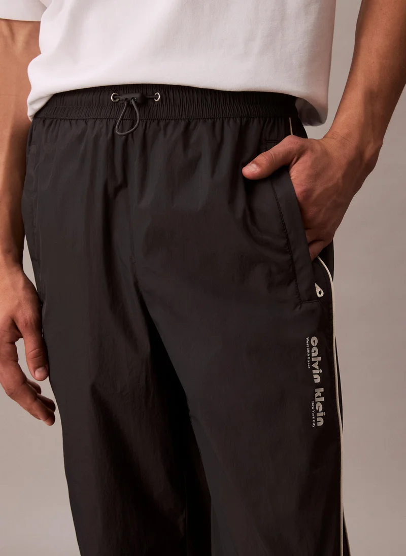Calvin Klein Jeans Relaxed Crinkle Trousers