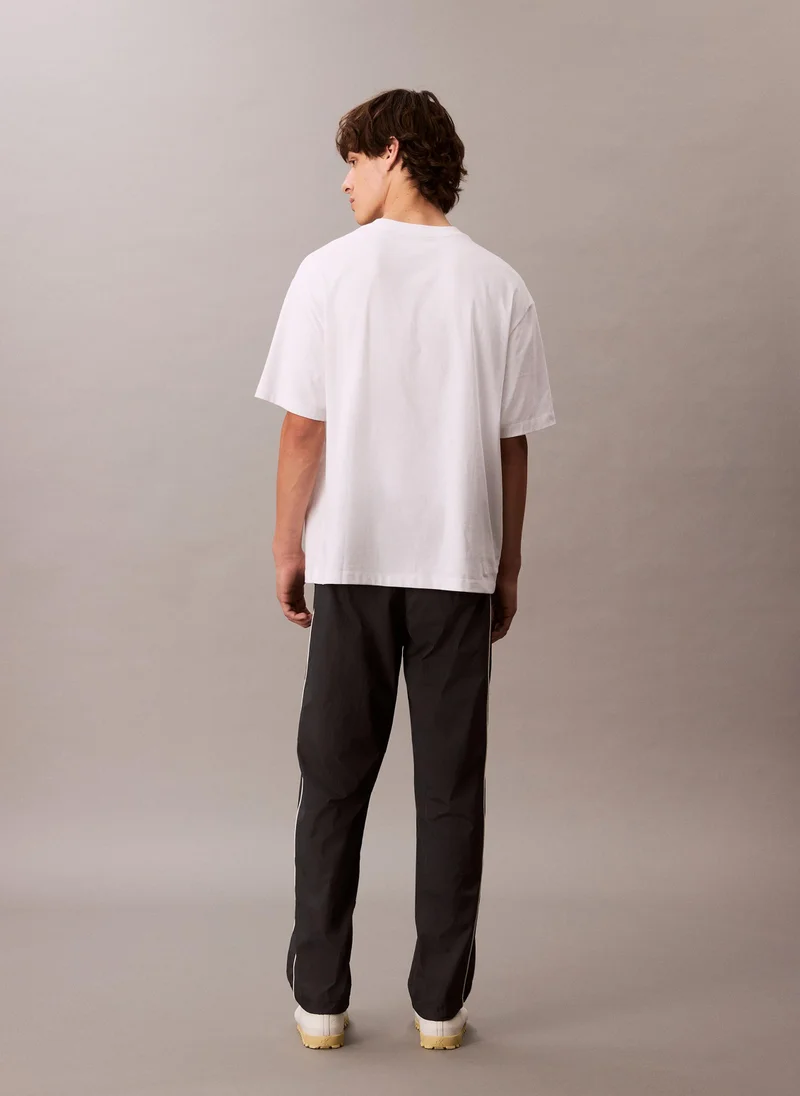 Calvin Klein Jeans Relaxed Crinkle Trousers