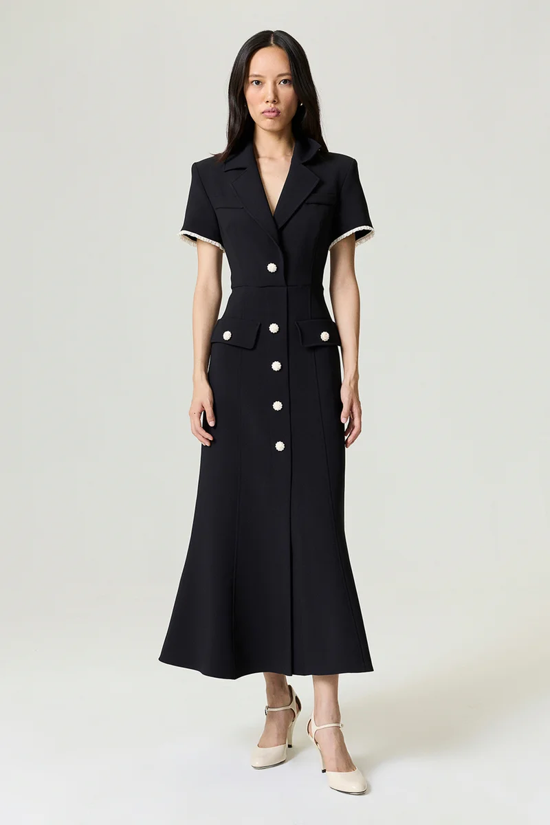 Accesory Detailed Maxi Dress