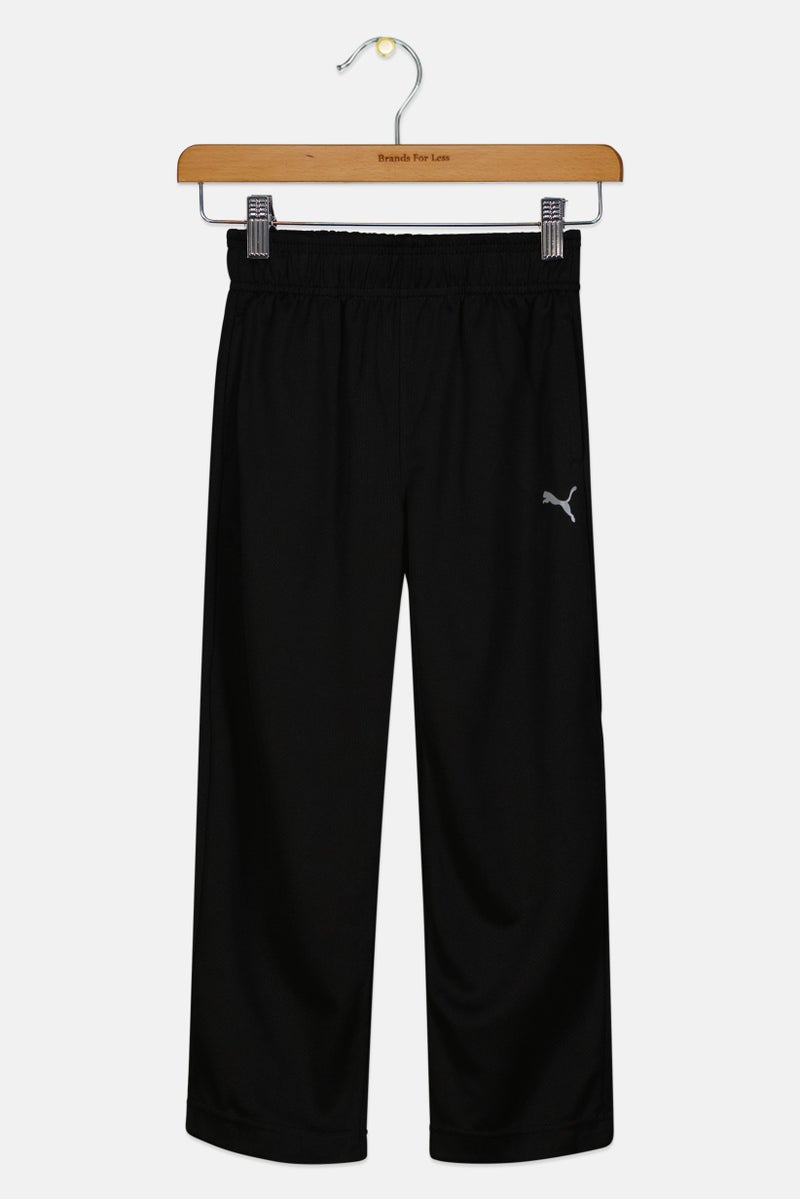 PUMA سروال رياضي للأطفال الأولاد مناسب للتدريب، أسود - Image 2