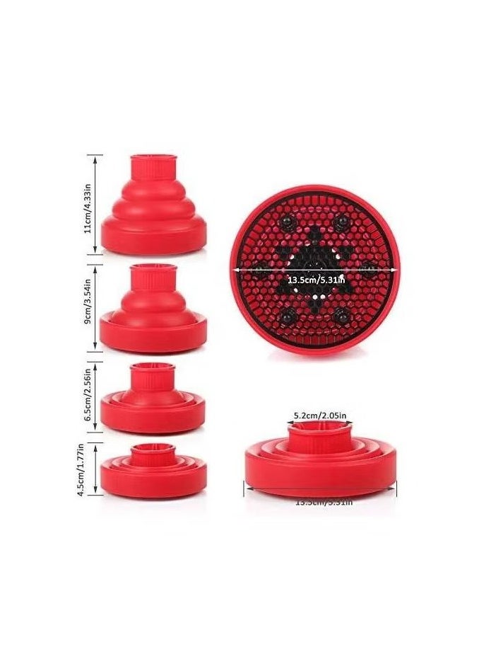ORiTi Hair Dryer Diffuser Red/Black  - Image 2