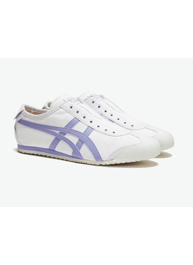 Onitsuka Tiger White and Purple MEXICO 66™ SLIP-ON Sneakers  - Image 2