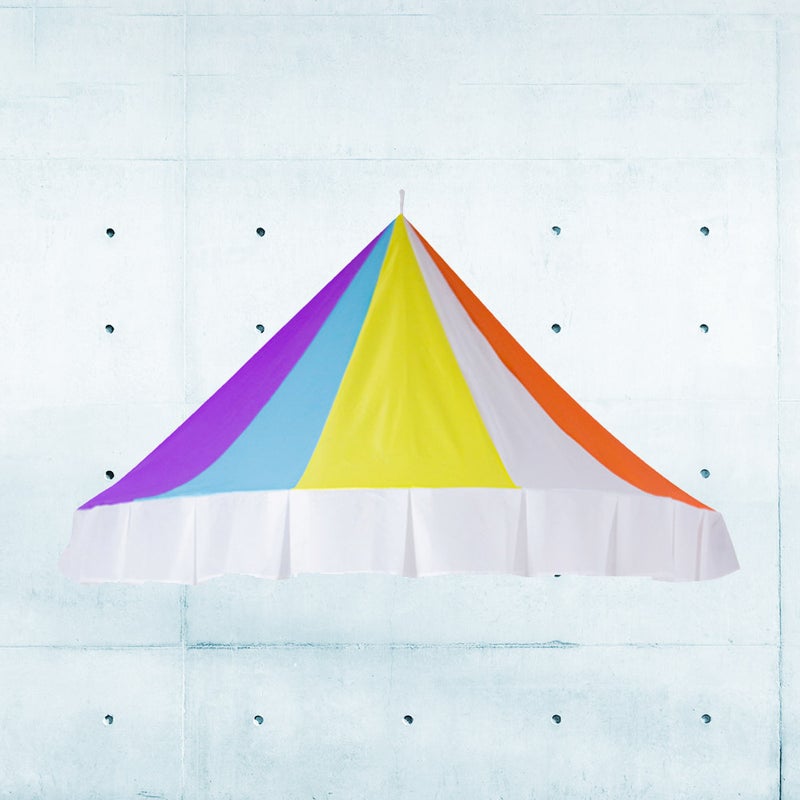 2pcs Bed Canopy Net Crib Gauze Curtain Tent Half-Round Dome Reading Corner Decor for Baby Girls Bedroom - Image 1