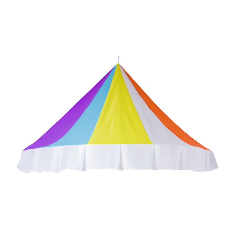 2pcs Bed Canopy Net Crib Gauze Curtain Tent Half-Round Dome Reading Corner Decor for Baby Girls Bedroom - Image 2
