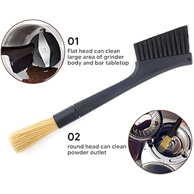 rayihni 2Pack Coffee Machine Cleaning Brush Coffee Corner AccessoriesDescaler Coffee Machine - Image 2