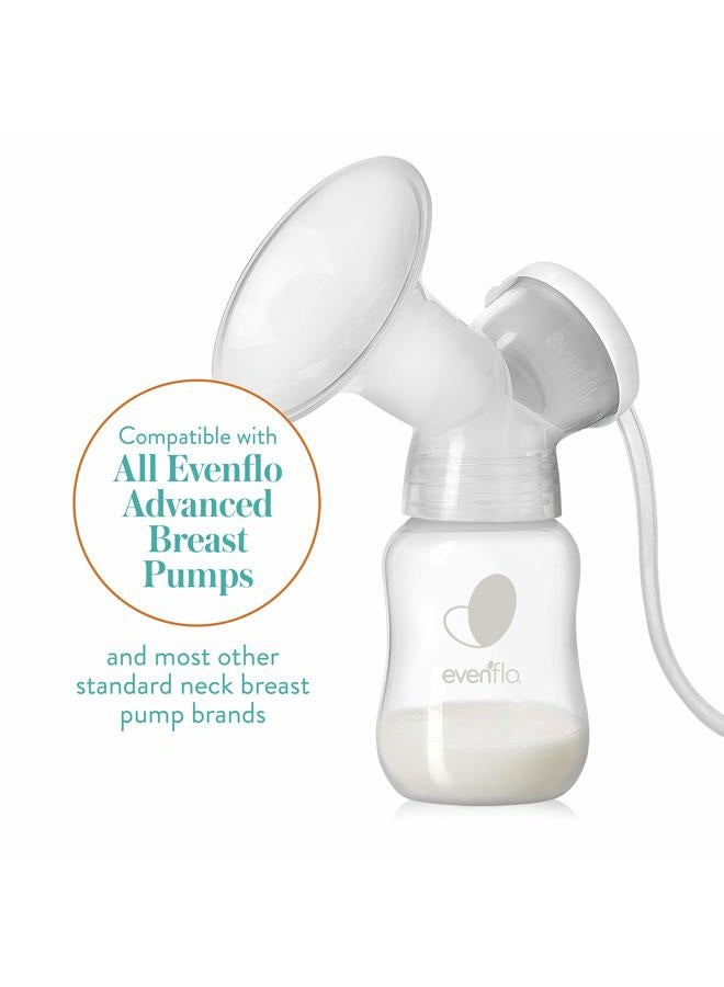 evenflo Feeding Balance + Standard Neck BPA-Free Plastic Baby Bottles - 120ml, Clear, 6ct - Image 5