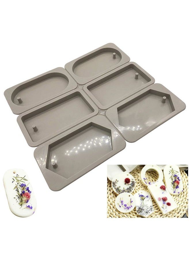 KOOTIPS Silicone Wax Molds, Resin Jewelry Molds Making with Hanging Hole for DIY Jewelry Craft Making - Image 1
