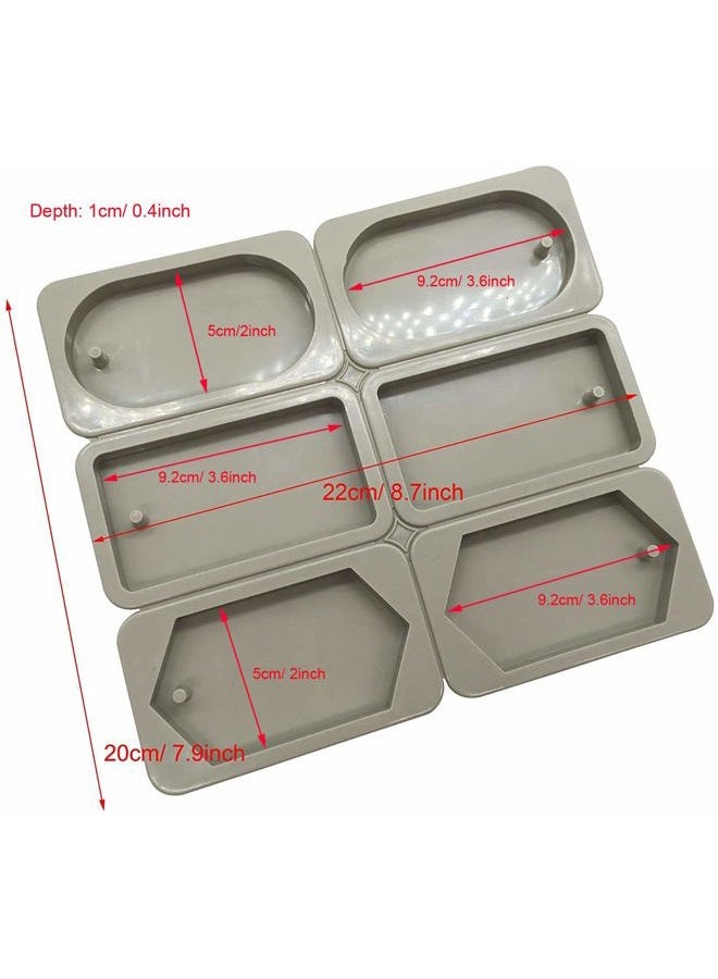 KOOTIPS Silicone Wax Molds, Resin Jewelry Molds Making with Hanging Hole for DIY Jewelry Craft Making - Image 5