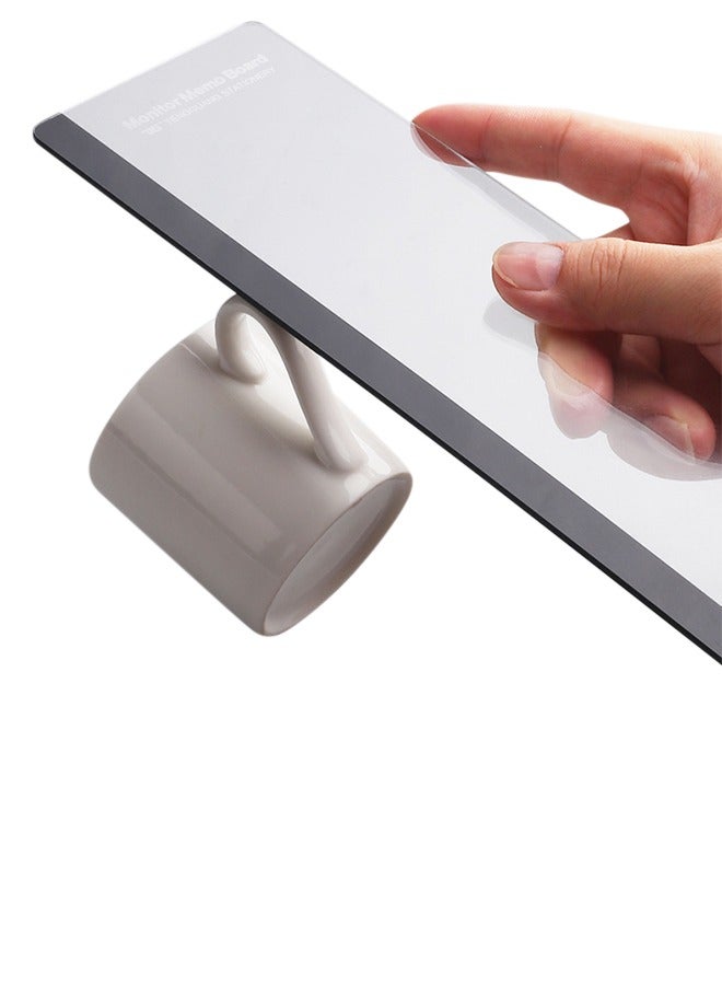 Generic Computer Sticky Notes Message Board Screen Side Clip  - Image 2