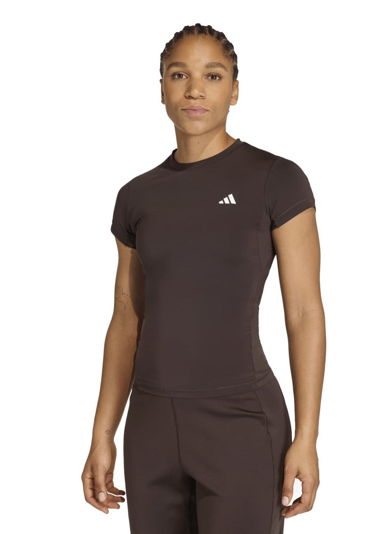 Adidas Strength Essentials Workout Contour T-Shirt - Image 1