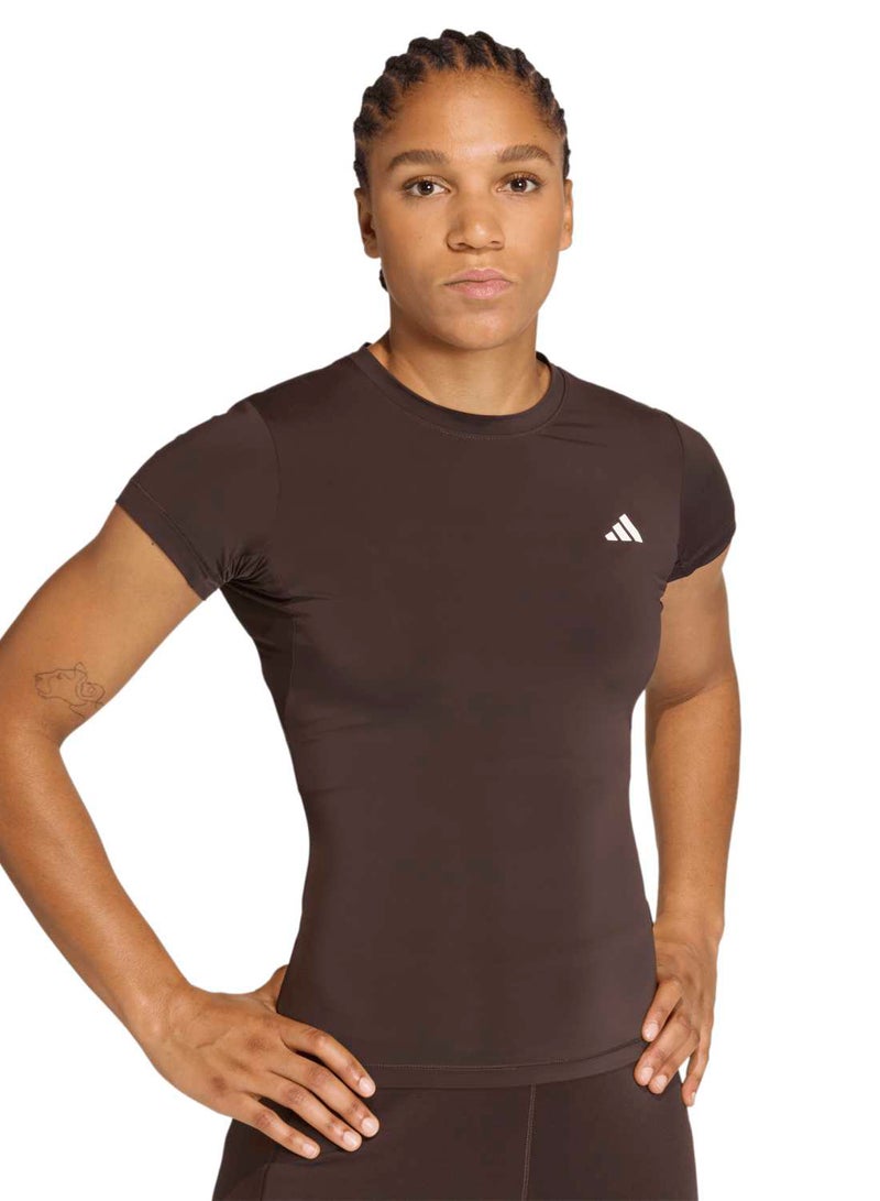 Adidas Strength Essentials Workout Contour T-Shirt - Image 5