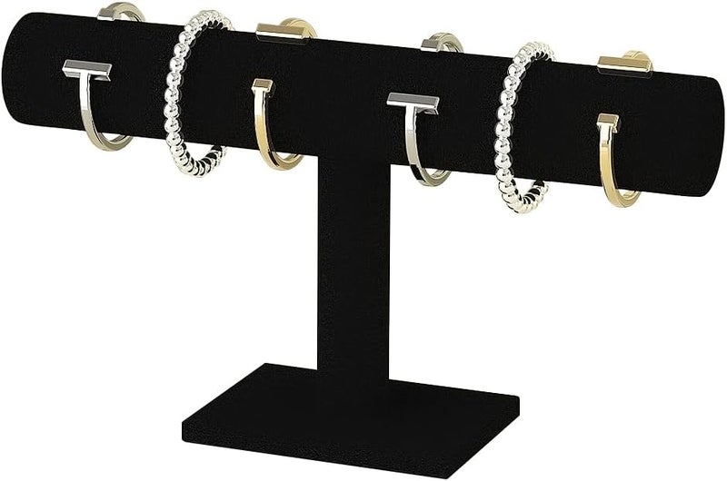 Ausalivan Bracelet Holder Stand,Bracelet Organizer Display for Selling,Bangle Organizer for Women,Watch Storage Holder for Men,Jewelry Business Supplies (Black) - Image 1