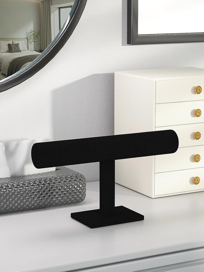 Ausalivan Bracelet Holder Stand,Bracelet Organizer Display for Selling,Bangle Organizer for Women,Watch Storage Holder for Men,Jewelry Business Supplies (Black) - Image 5