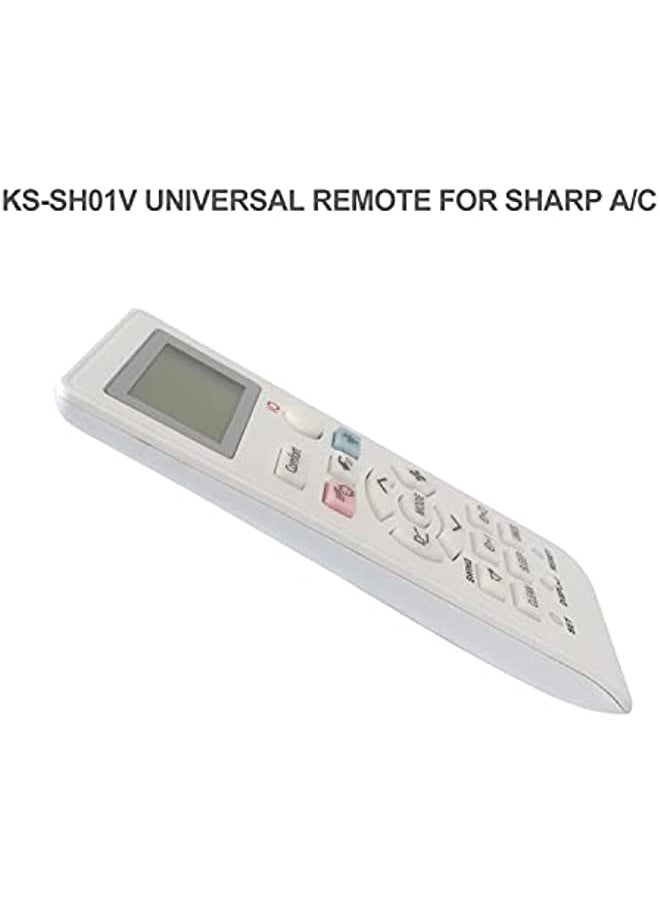 HuHa - Replacement Remote Control for Sharp AC air Conditioner,Model : SH01V - Image 1