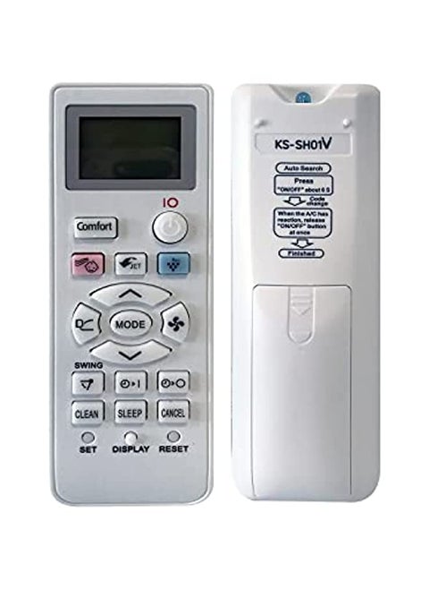Replacement Remote Control for Sharp AC air Conditioner,Model : SH01V