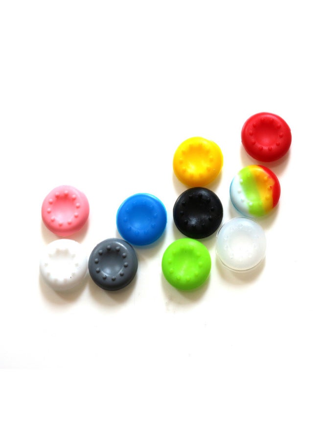 Neutral Ps4 Rocker Cap Ps5 Silicone Cap Xbox One Handle Rocker Cap Ten-point Silicone Cap Small Cap Series Cap - Image 5